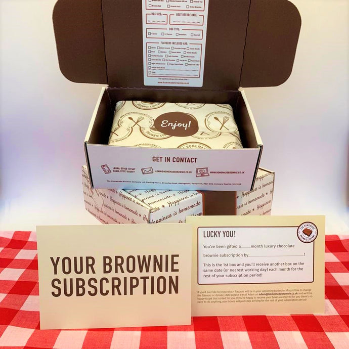 Brownie Subscriptions by The Homemade Brownie Company