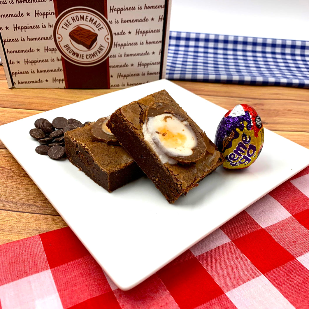 Creme Egg Brownie by The Homemade Brownie Company