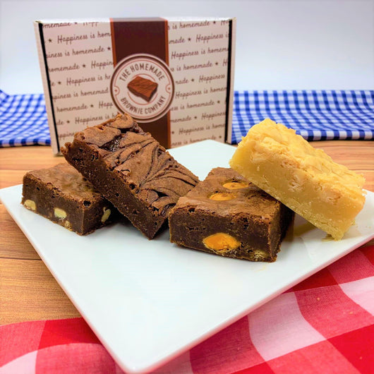 Bestsellers Personalised Brownie Gift Box by The Homemade Brownie Company