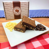 Classic Personalised Brownie Gift Box by The Homemade Brownie Company