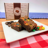 M&M Personalised Brownie Gift Box by The Homemade Brownie Company