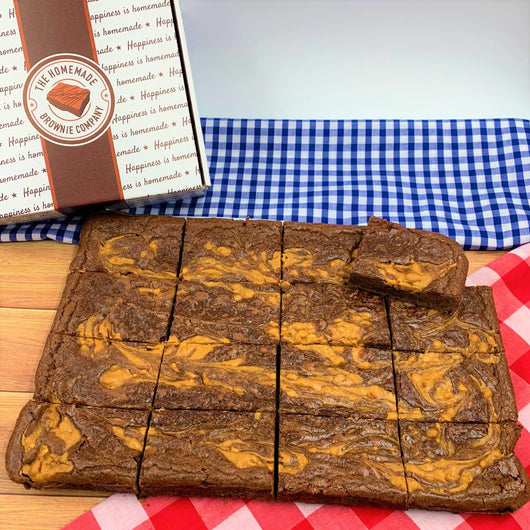 Vegan Brownie Tray by The Homemade Brownie Company