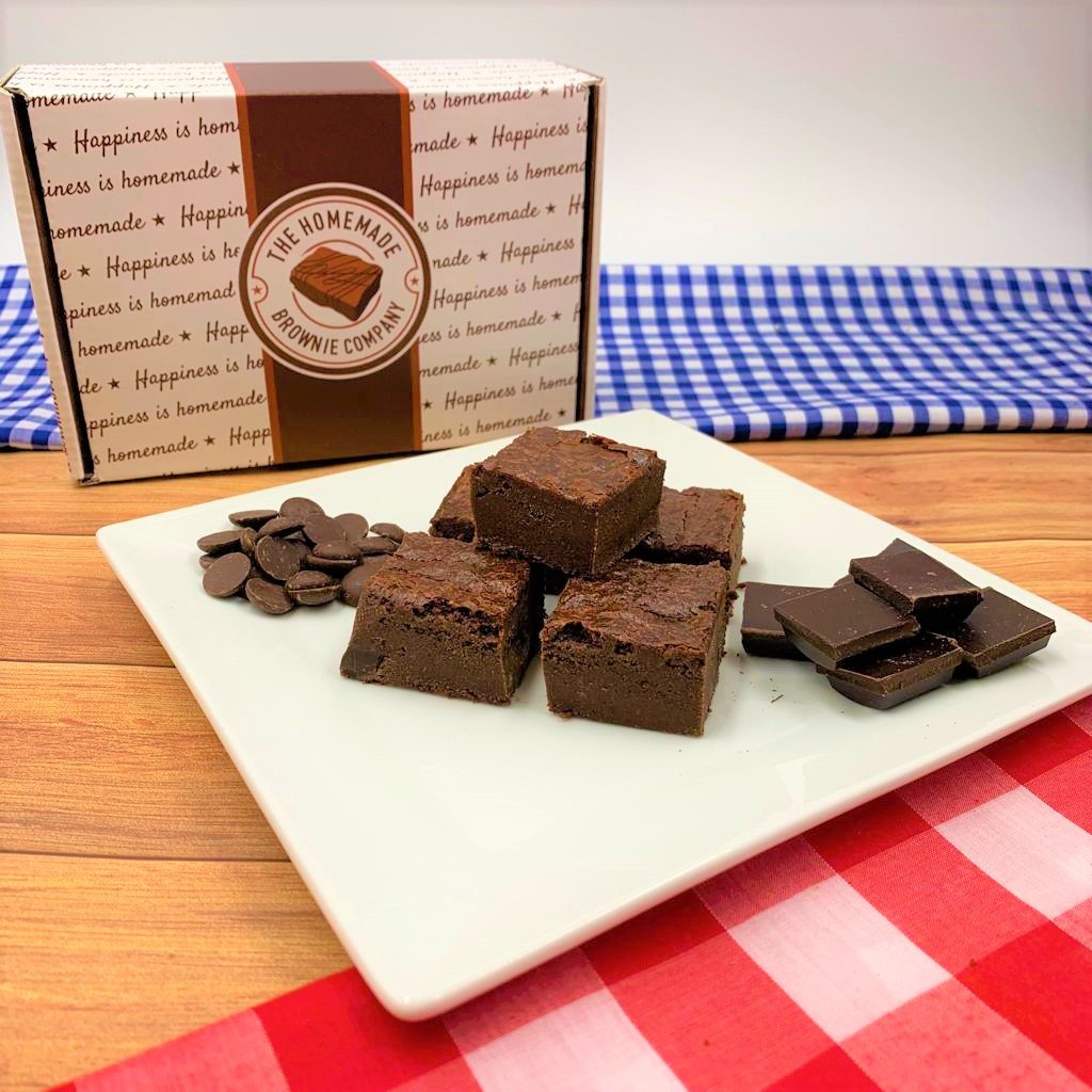 Vegan Classic Brownie Gifts by The Homemade Brownie Company