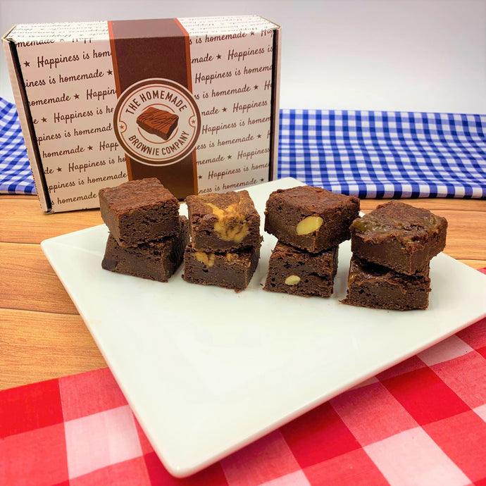 Mixed Vegan Bitesize Brownies by The Homemade Brownie Company 