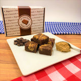 Vegan Peanut Butter Brownie Gifts by The Homemade Brownie Company